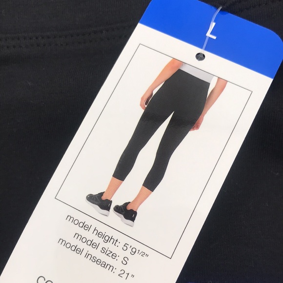 Fila Black Athletic Capri Pants Size L - Picture 2 of 2